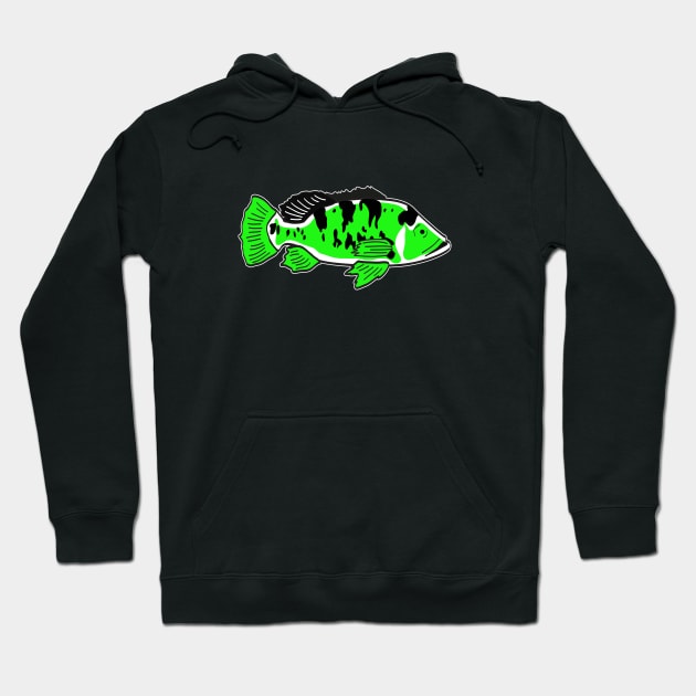 FISH PEACOCK BASS Hoodie by ricky_ikhtifar